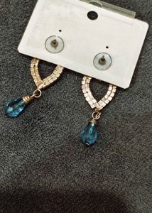 Teardrop Rhinestone Earrings