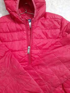 Red Hooded Jacket