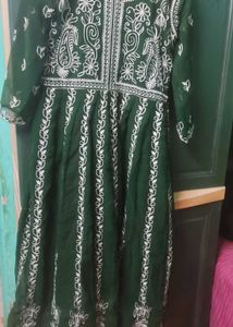 Elegant Embroidered Anarkali Kurti