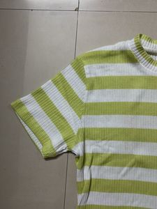 Striped Crop Top