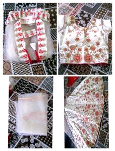 Embroidered Dupatta &amp; Shrug