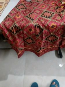 Red Printed Kurta