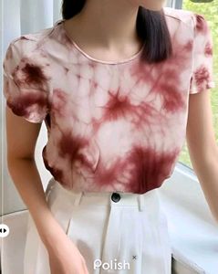 New With Tag Cute Korean Cotton Aline Top