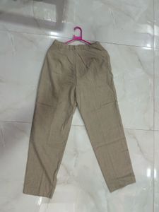 Casual Beige Pants