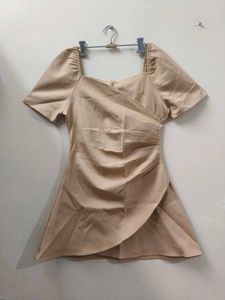 Beige Dress