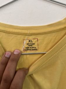 Yellow Men TShirt