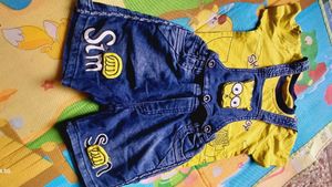 Dungaree  For 1-3 Years Boys