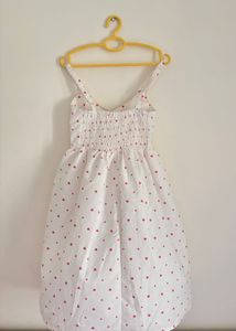 Cotton Silk Heart Dres