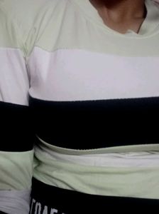 Casual Striped Long Sleeve Top