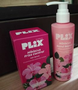 PLIX - Hibiscus Frizz Control &amp; Serum Combo
