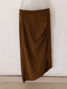 GOLD SHIMMERY SKIRT