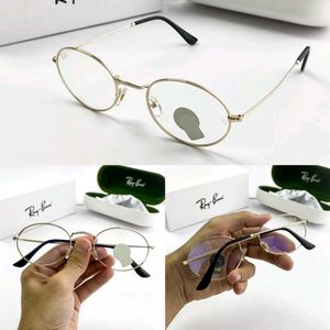 Ray-Ban Gold Frame Glasses