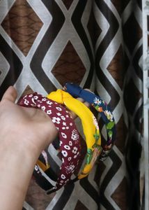 Floral Headband Set (3 Pcs)