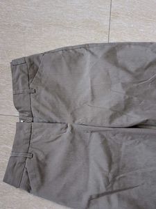 Gray Wide Leg Trousers