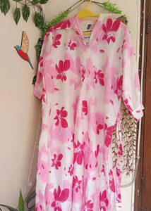 Floral Print Tunic Top
