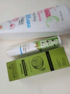 Skincare Bundle: Biotique, Mamaearth &amp; Everyuth