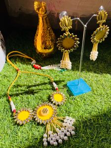 Haldi Function Jwellery