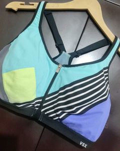 Multi Color Printed Sports Bra For 38 D Bust
