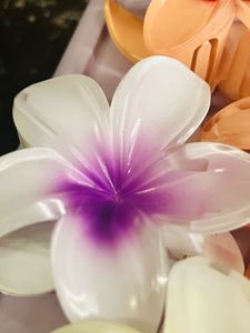 Flower Claw Hair Clips