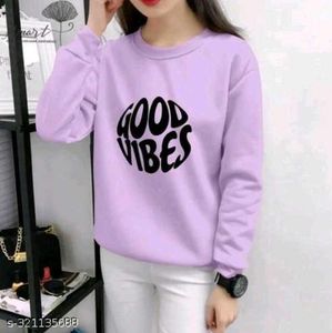 Good Vibes Lavender Pullover