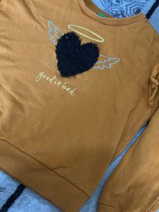 like new solid Girl&#39;s Sweatshirt