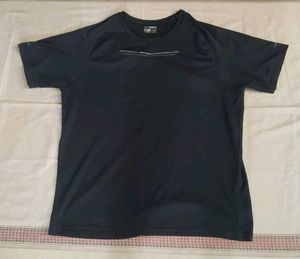 Black Activewear T-Shirt