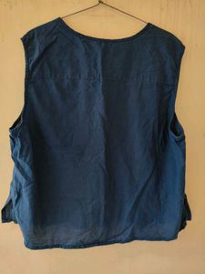 💙 Sleeveless Crop Top From Zudio