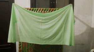 Mustard Beaded Chiffon Dupatta