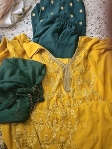 Elegant Embroidered Kurta Set
