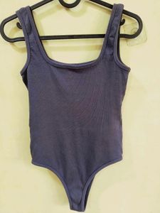 Stylish Grey Bodysuit