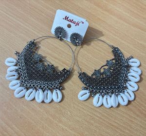 Silver Hoop Earrings