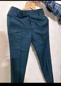 Blue Dress Vest Suit For Boys