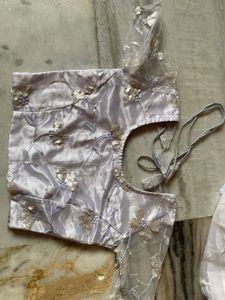 Sequins Work Net Lahenga Choli