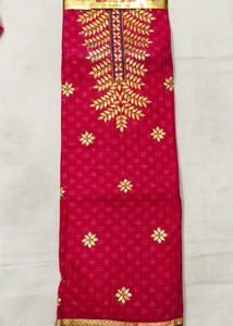 Unstitched Ladies Suit With Dupatta