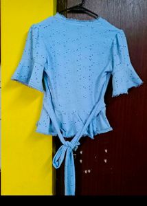 Tokyo Talkies Wrap Top