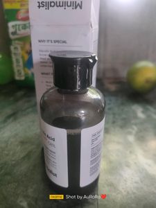 Minimalist Glycolic acid
