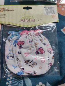 Baby Mittens Set 4, Glove Of Hand And Leg