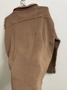 Zara Brown Corduroy Shirt