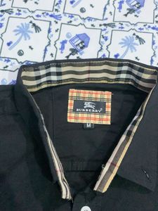 Black Burberry Shirt