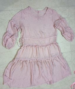 Peach Colour Dress