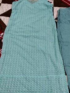 Cotton Suit And With Fully Designed