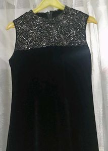 Black Sequence Dress