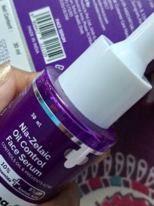 The Derma Co Nia-Zelaic Oil Control Face Serum