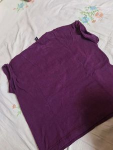 Chic Purple Graphic Tee