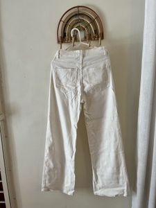 White Wide Leg Jeans