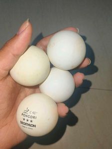 4 Pongori Table Tennis Balls