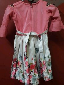 Girls Floral Designer Frock