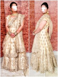 Lehenga Golden Colour