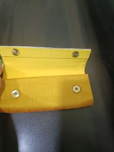 Elegant Yellow Clutch