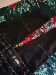 Jet Black Trending Baggy Pants